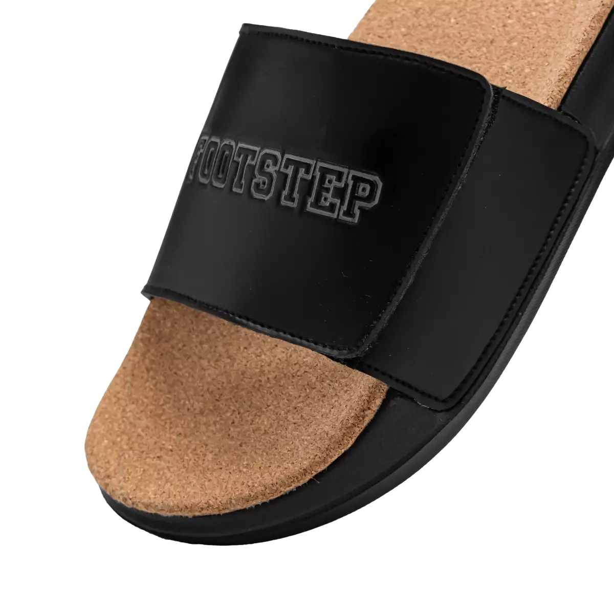 Footstep Footwear Sandal Pria Slide Shelby Velcro White Original Sandal