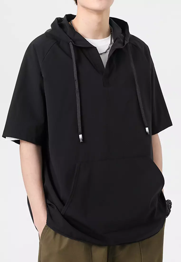 Thin Casual Short Sleeve Hoodies AC2317