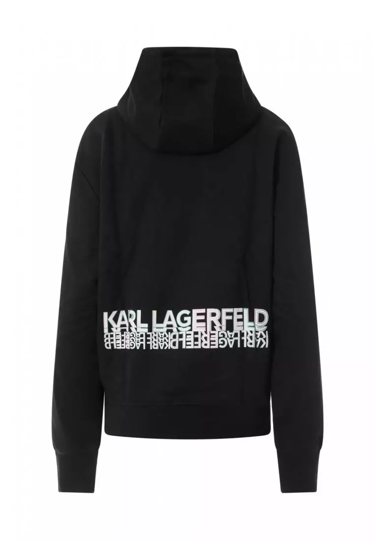 KARL LAGERFELD KARL LAGERFELD Organic cotton sweatshirt with