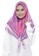 Wandakiah.id pink and n/a Wandakiah, Voal Scarf Hijab - WDK9.08 AA043AA6C3F469GS_1