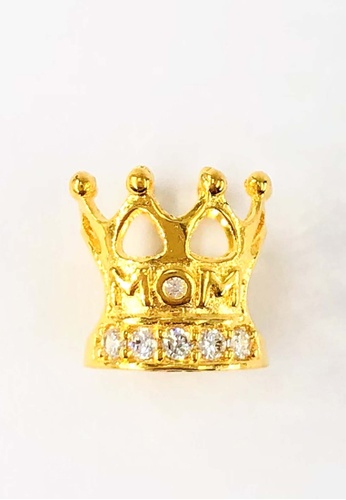 Arthesdam Jewellery gold Arthesdam Jewellery 916 Gold Mom Queen Crown Charm 9028EACE821328GS_1
