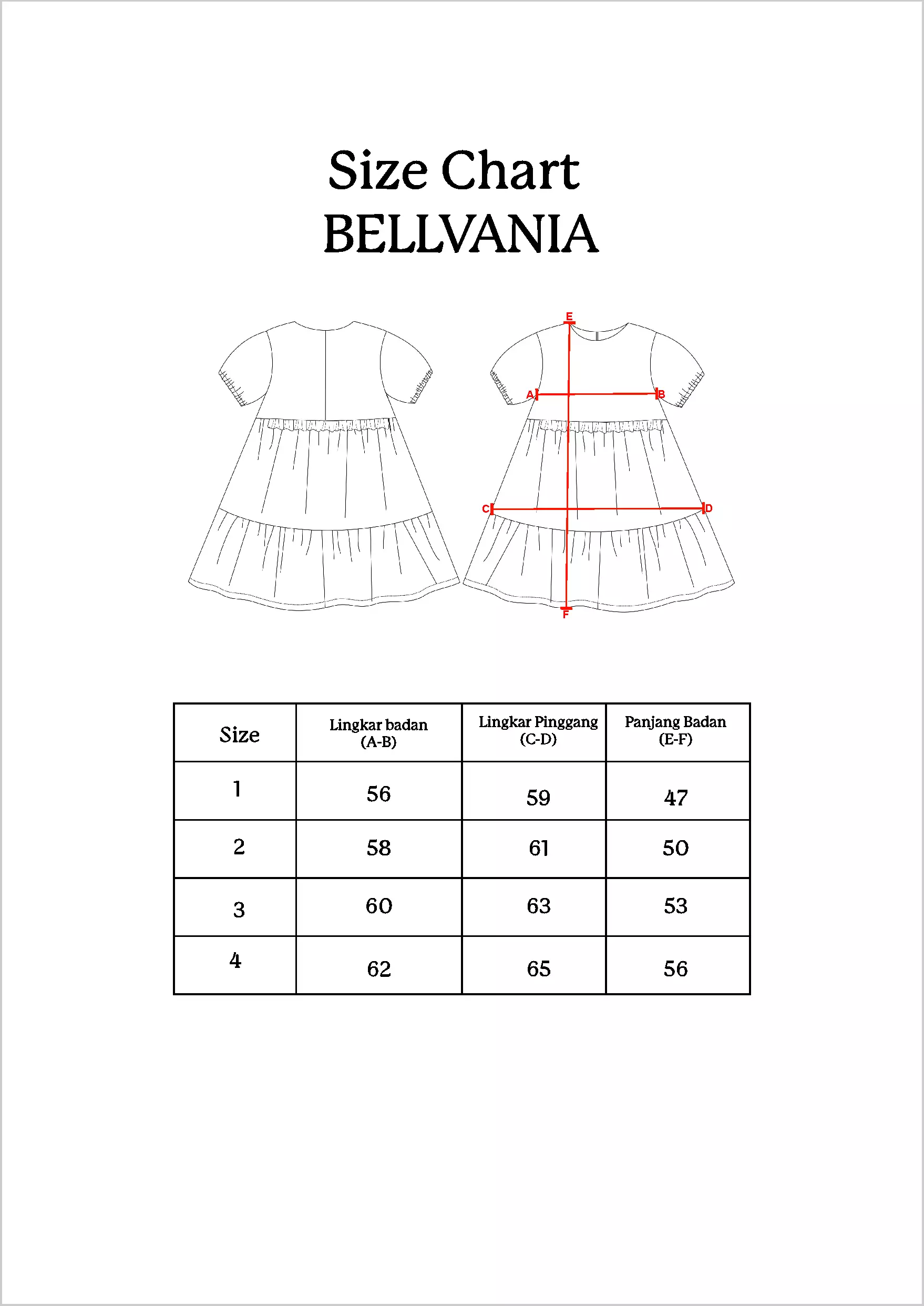 Qna Girl Bellvania Dress Midi Anak Pink Motif Bunga