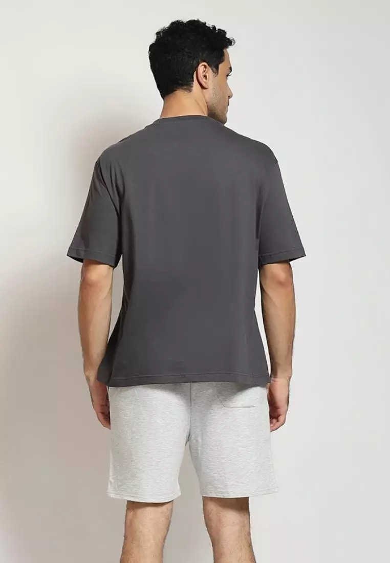 Fitwear - Koas OVERSIZE Pria ORLANDO PREMIUM OS - GRAY