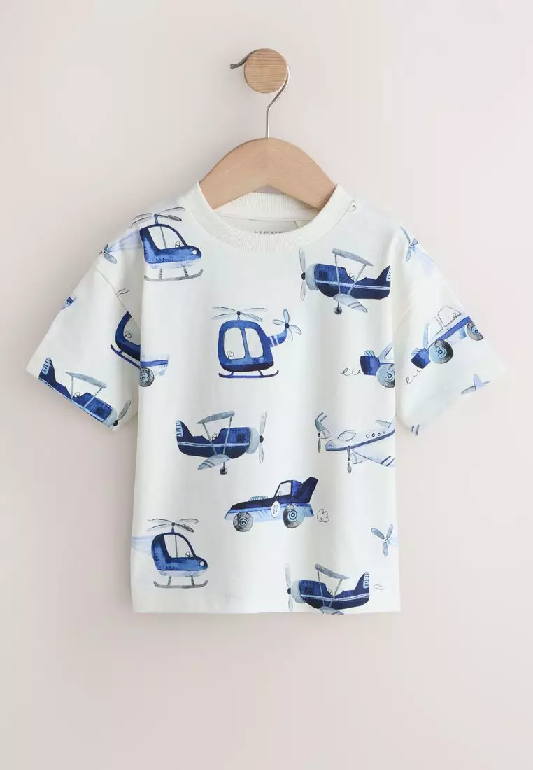 Short Sleeve Graphic T-Shirts 3 Pack