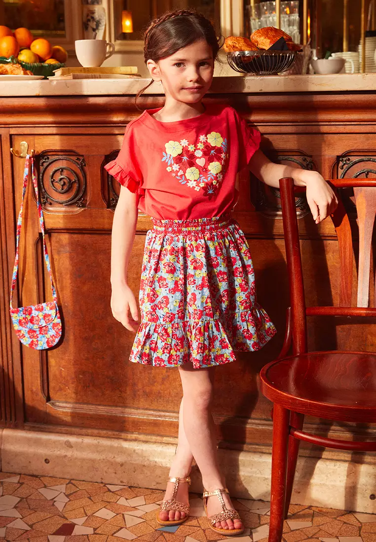 Floral Printed Skirt