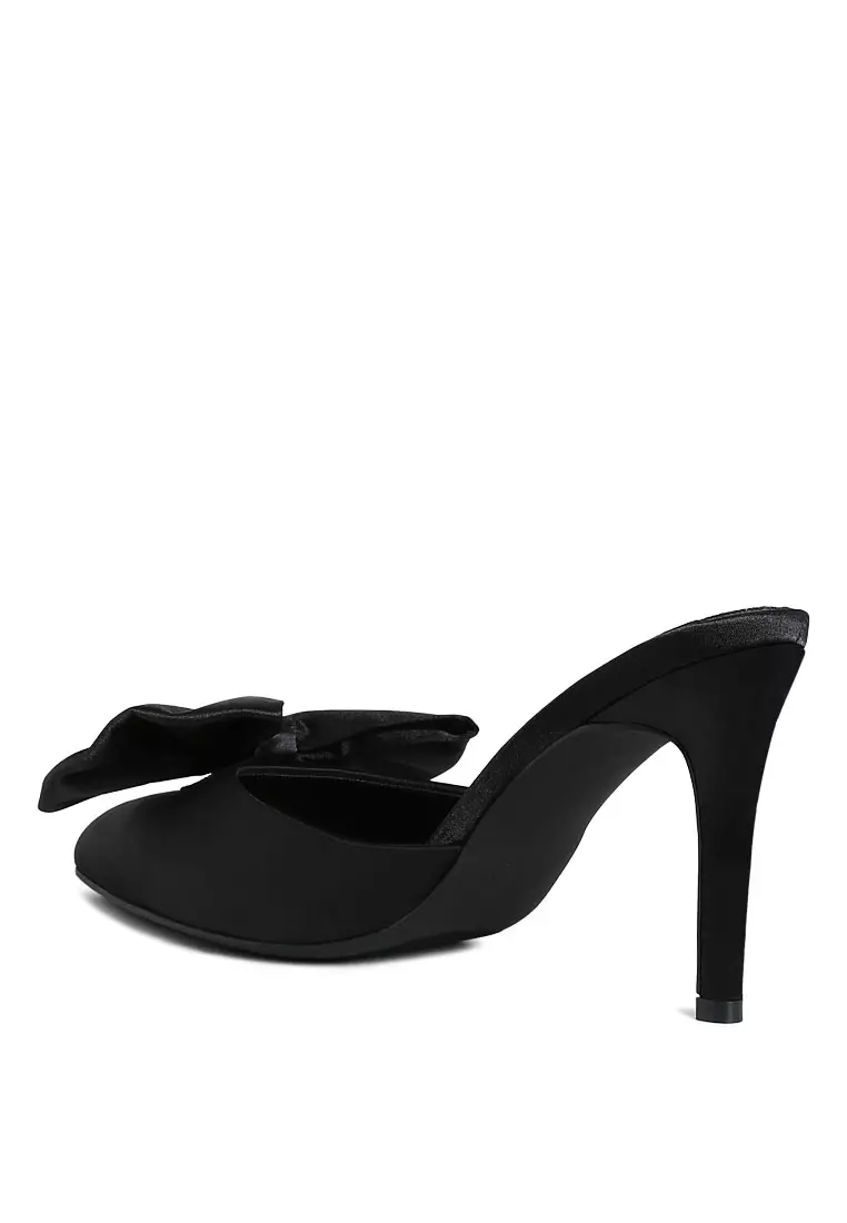Bow tie mules new arrivals