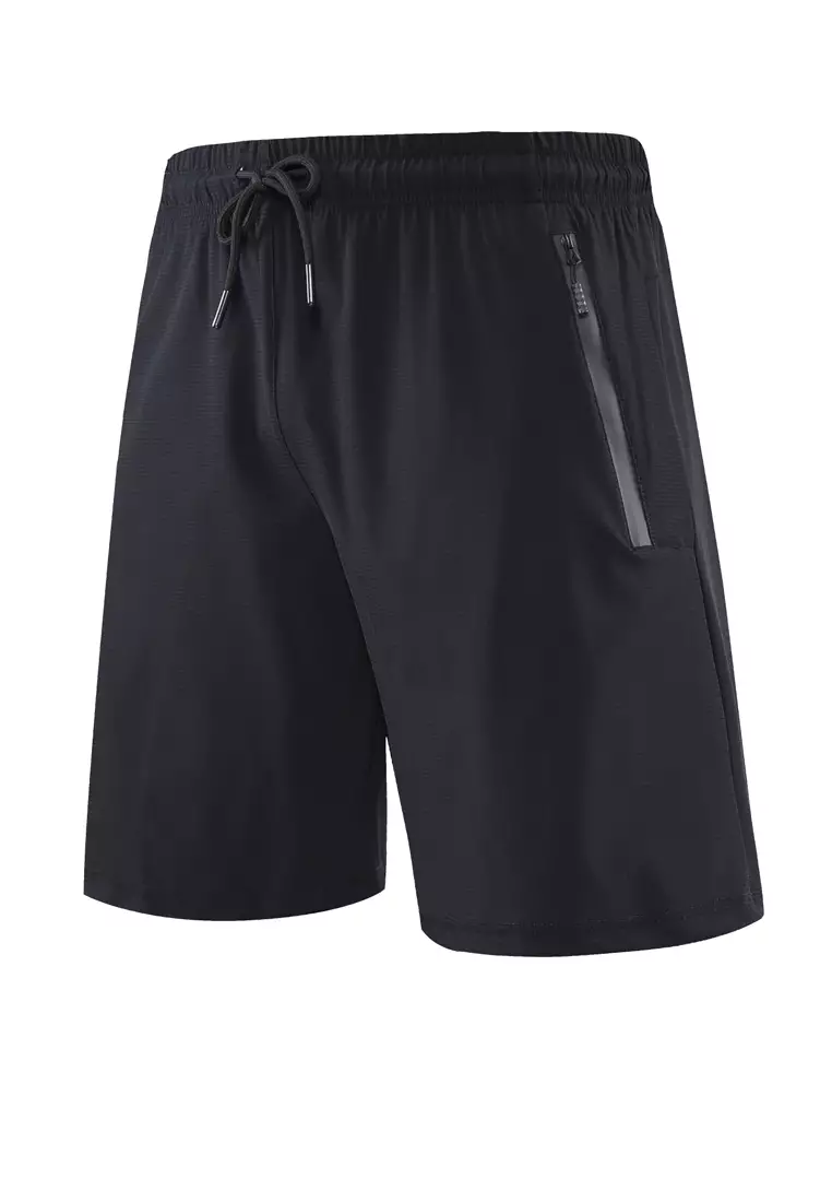 Mens black sale sports shorts