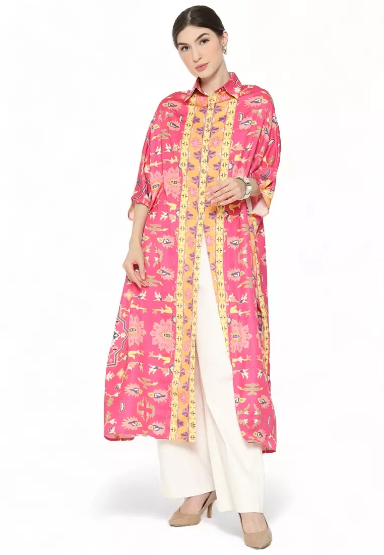 Kanzi Collared Kaftan