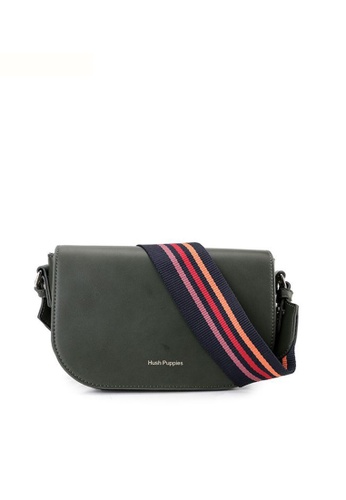 Buy Hush Puppies Hush Puppies Women S Toni Flap Sling Olive Online Zalora Malaysia