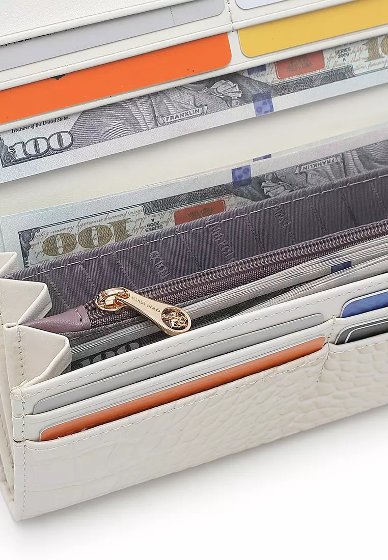 Women's Long Purse / Wallet - Beige