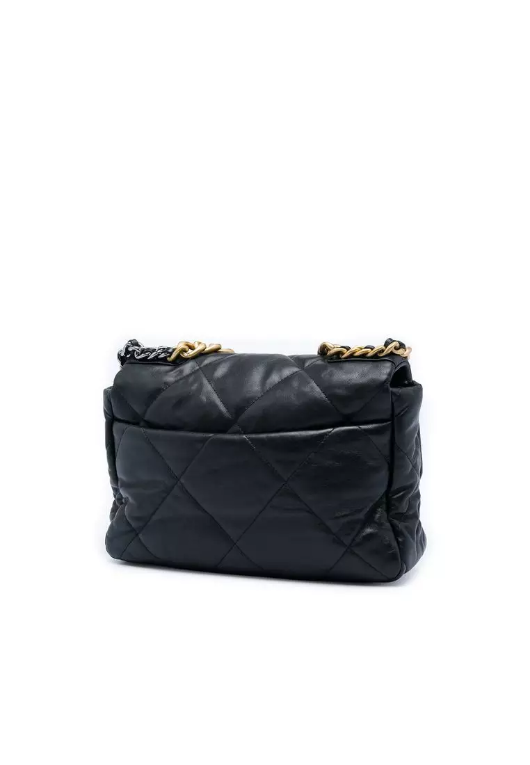 Pre-Loved Chanel Large Lambskin 19 Flap