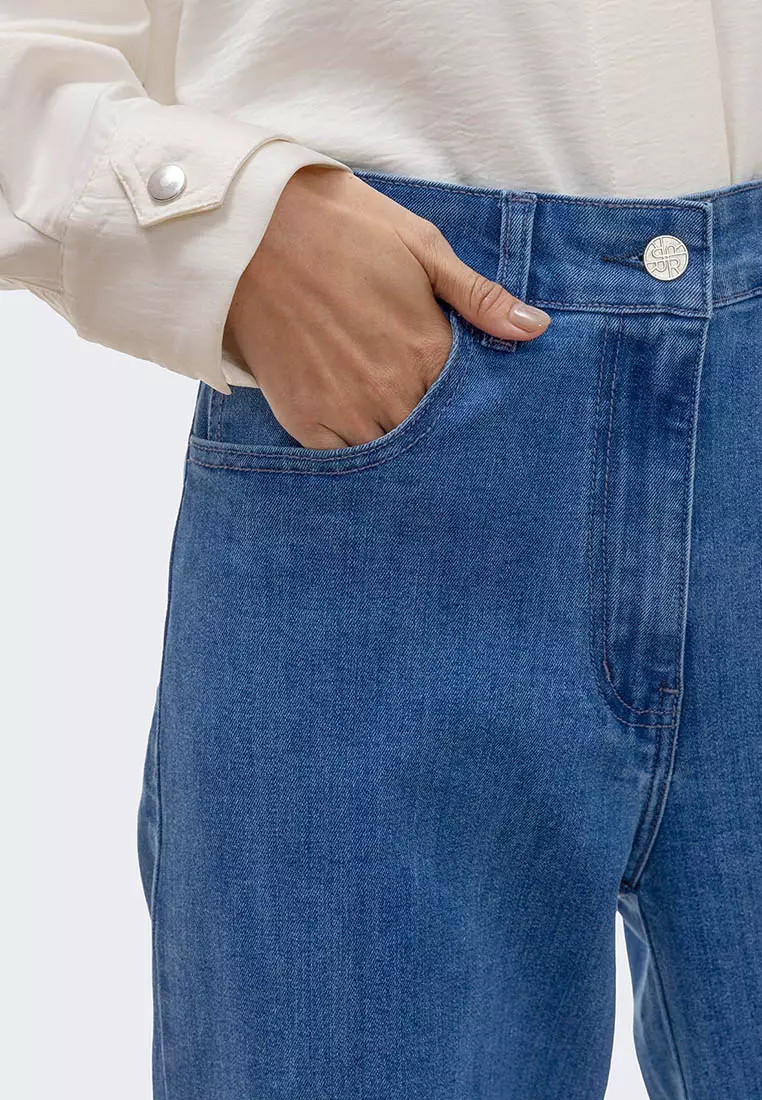 Ria Miranda Light Blue Claris Pants