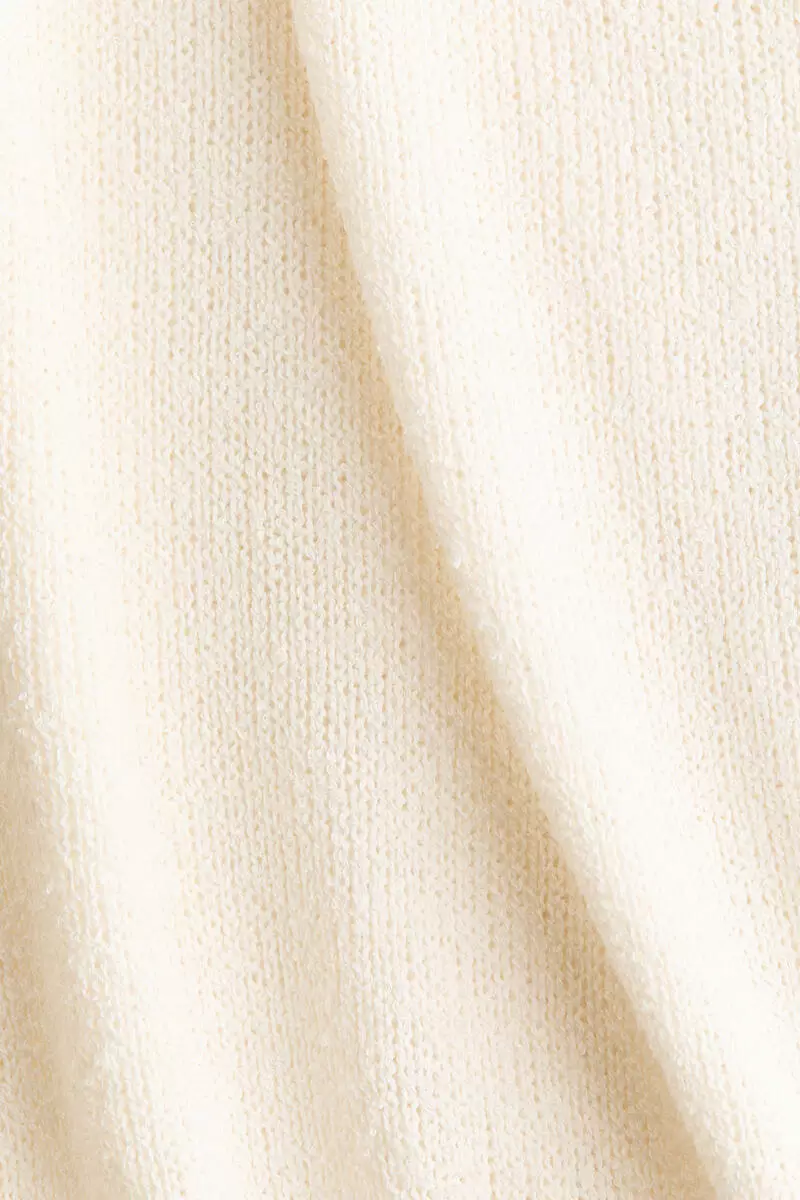 Knitted wrap top
