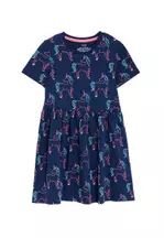 Buy MARKS SPENCER M S Pure Cotton Unicorn Print Dress 2 8 Yrs
