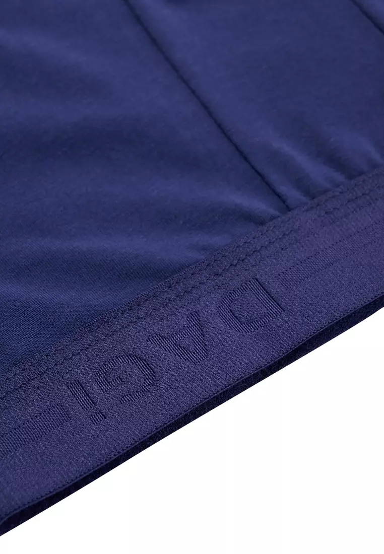 Buy DAGİ Navy Basic Boxer, Regular Fit, Underwear for Men 2026 Online ...