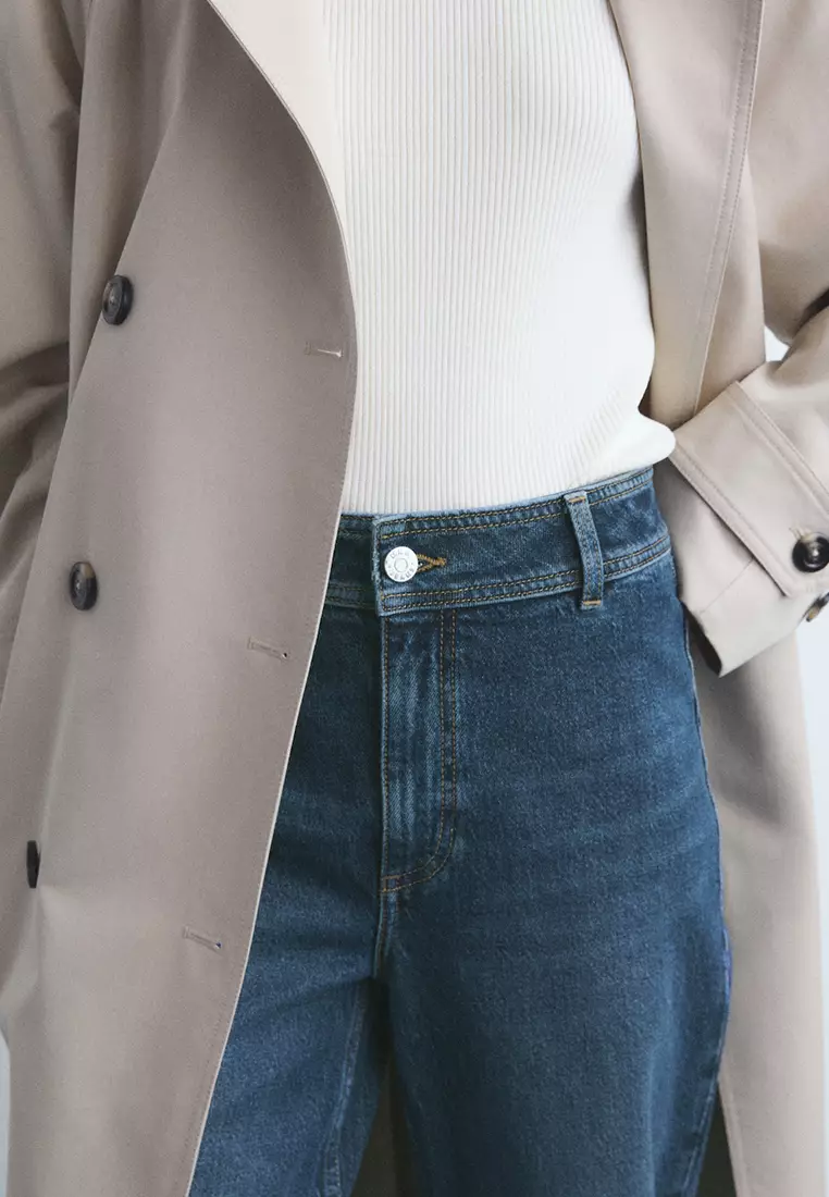 Catherin Culotte High-Rise Jeans