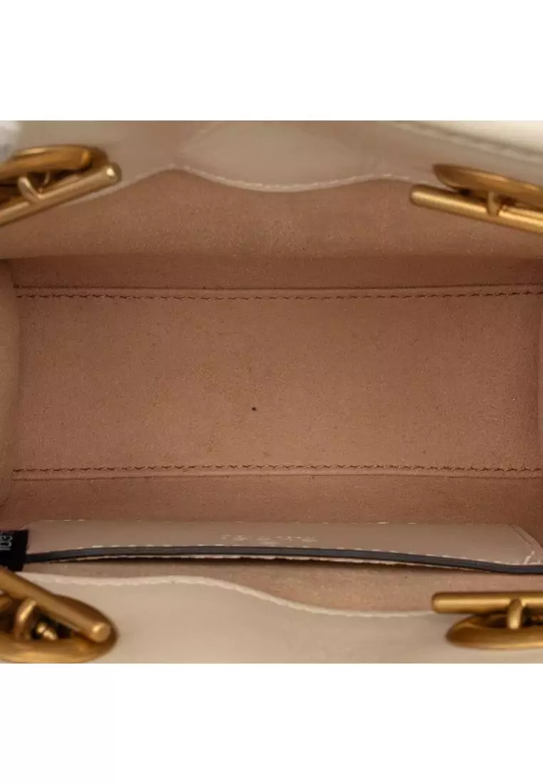 Pre-Loved Gucci Mini Gg Marmont Matelasse Leather Satchel