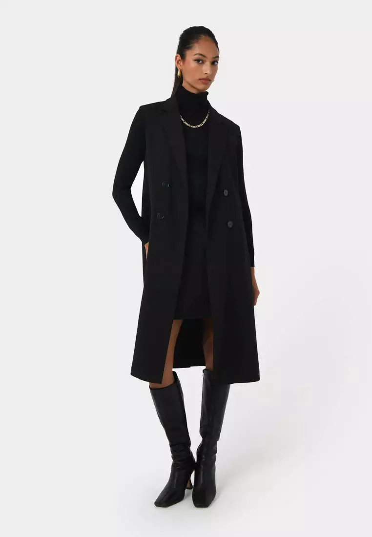 Kiya Longline Sleeveless Vest