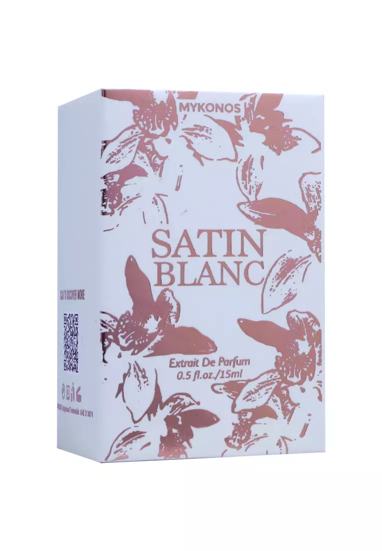 Mykonos Satin Blanc Unisex Extrait de Parfum 15 ML