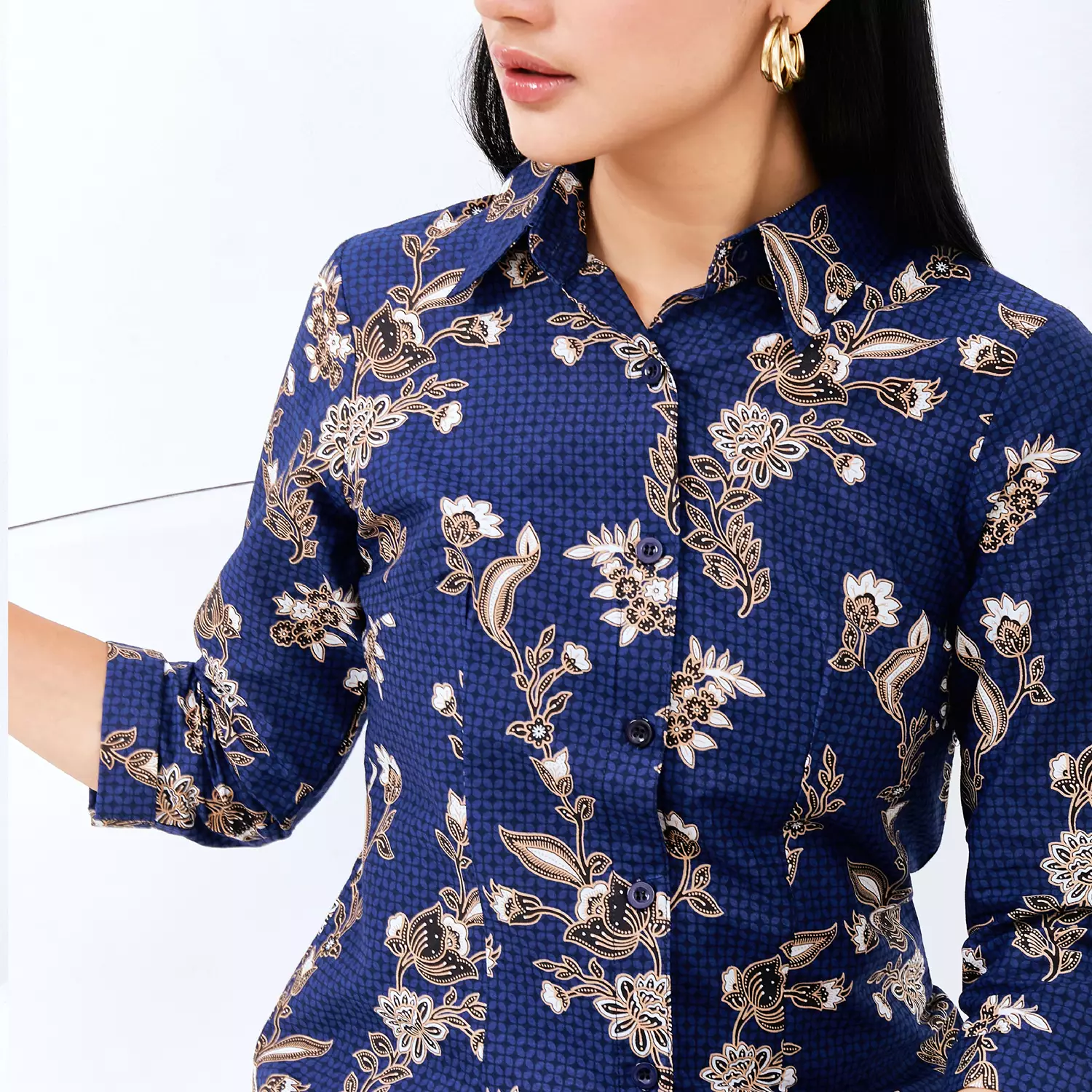 Jual Jayashree Batik Vistara Blouse Wanita Original 2024 | ZALORA ...