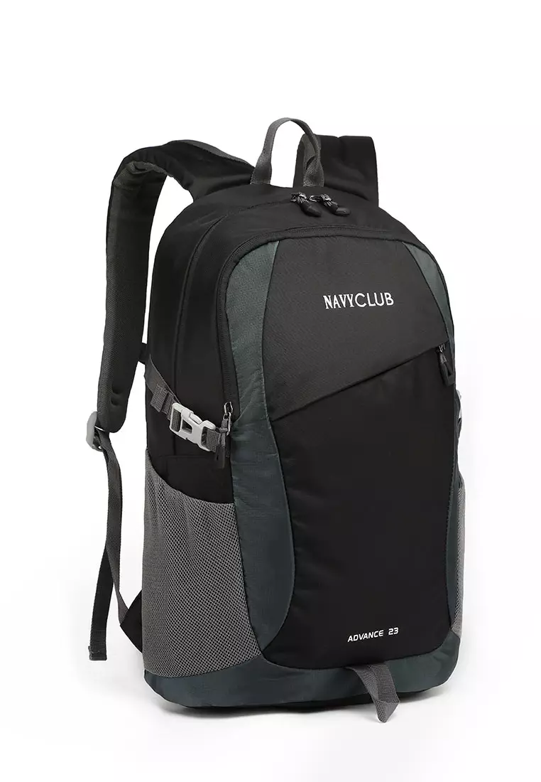 Navy Club New Arrival - Tas Ransel Kasual HFGF Backpack Up to 14 inch - Free Bag Cover