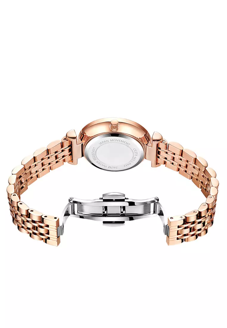 欧利时恒钻女士钢带手表