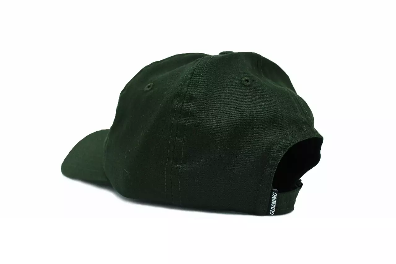 L-Curved Topi Polocaps Hat  Army