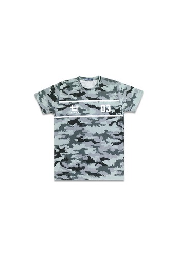 Third Day Third Day MTC46A 03logo lines pxcamo GY T-shirt Multiwarna 2FEE5AA6D45700GS_1
