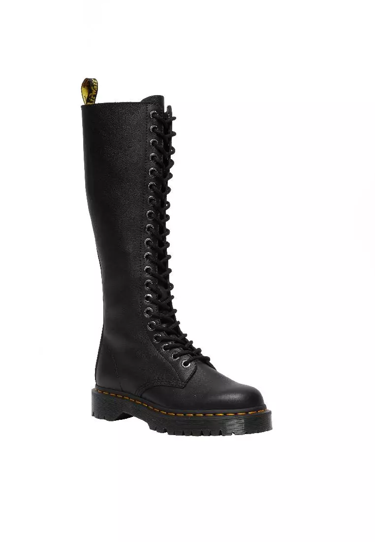 Dr marten knee length boots hotsell