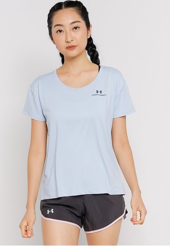 Under Armour blue Rush Energy Core Short Sleeves Tee 3C904AA344322BGS_1