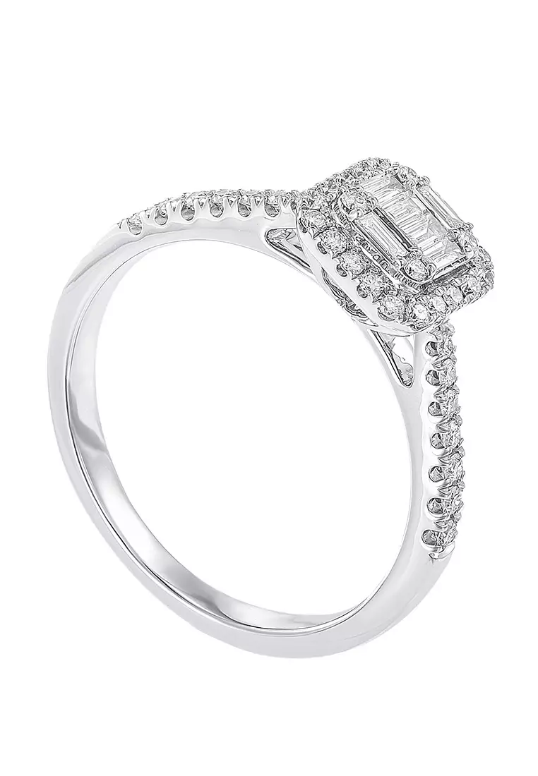 HABIB Fire On Ice Alveera White Diamond Ring