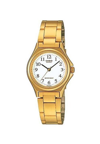 CASIO gold Casio Classic Small Analog Watch (LTP-1130N-7B) A6EB0ACB8E2F3AGS_1