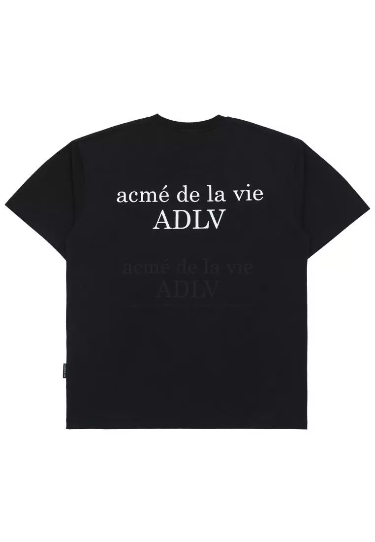 ADLV T-SHIRT BABY TSHIRT YELLOW BLACK