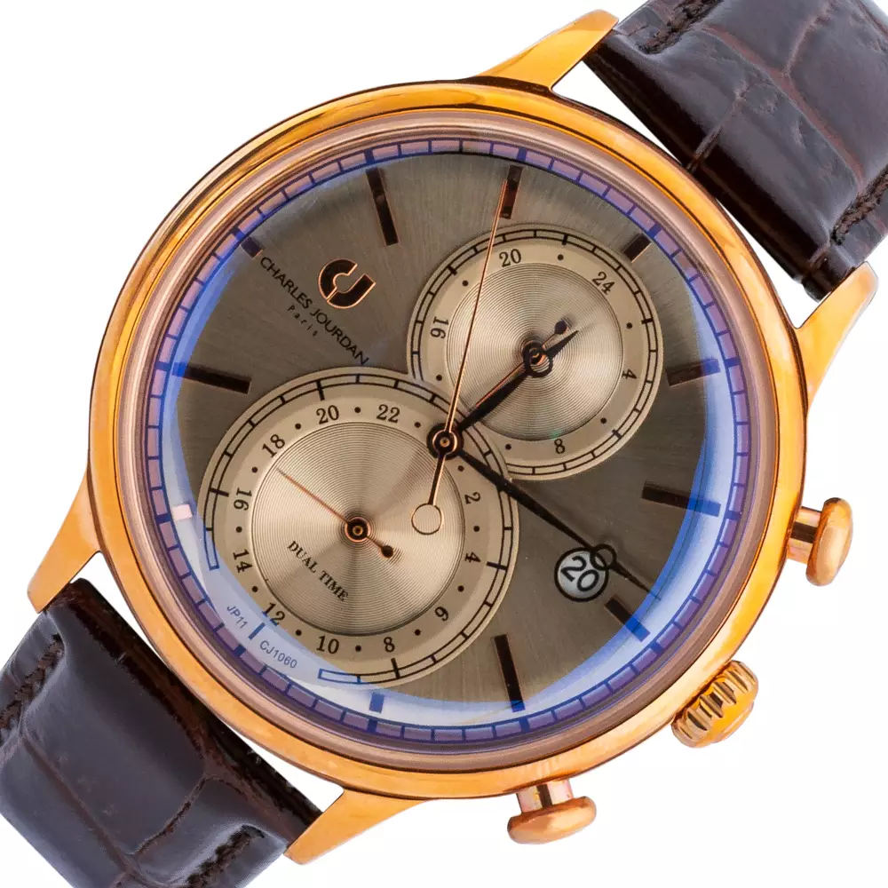 Jam Tangan Charles Jourdan  Jam Tangan Pria CJ1060-1572M Original