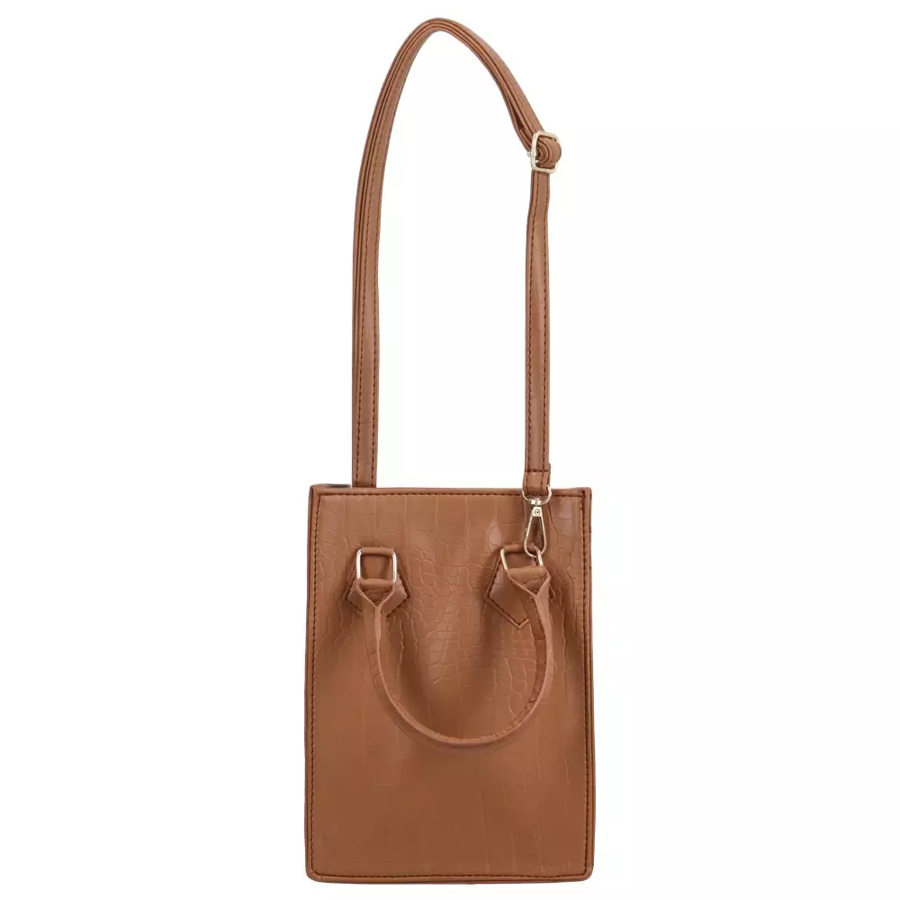 MAYONETTE Mikyong Croco Sling Bag - Tas Selempang Wanita Terbaru Korean Style 2021 - Brown