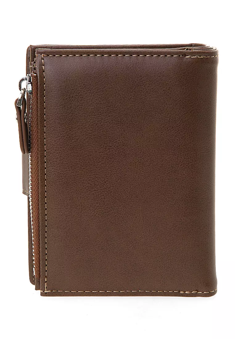 Dompet Kartu Pria Model Pendek Card Wallet Many Slot Material PU Leather ORIGINAL