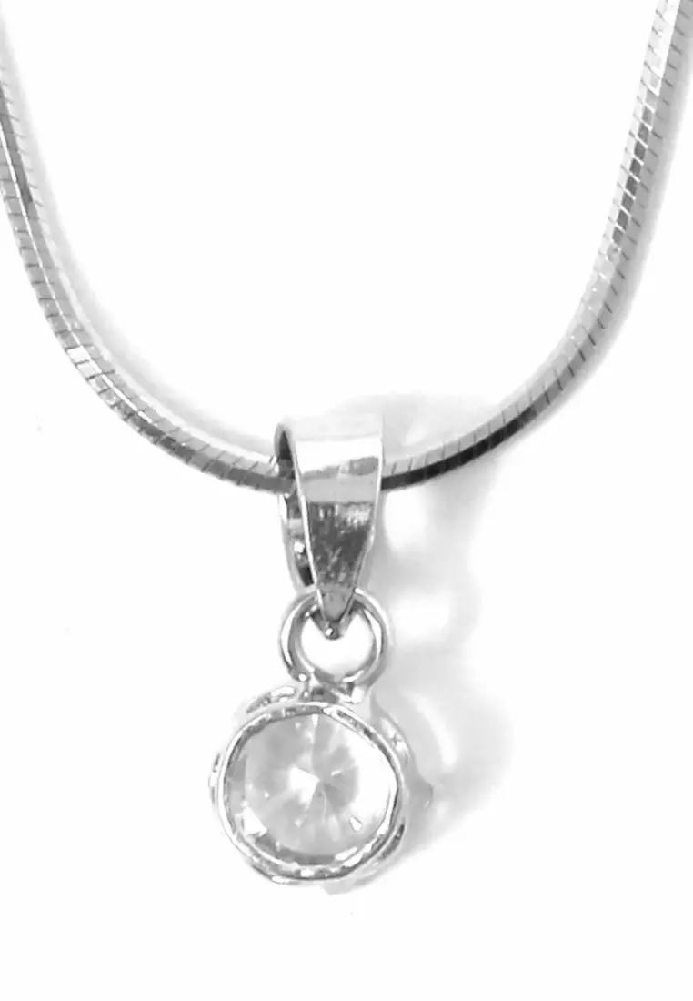 Kalung Perak Perhiasan Aksesoris Fashion Wanita Design Elegant - 45 Cassandra