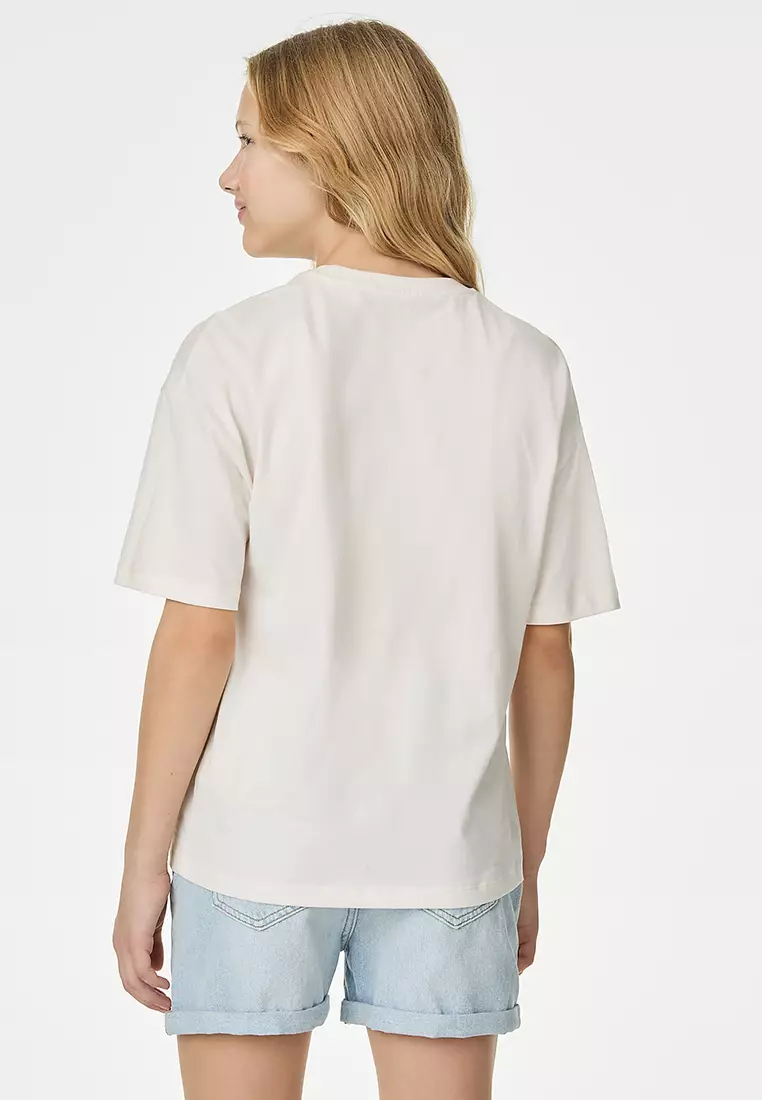 Pure Cotton Graphic T-Shirt