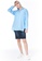 United Colors of Benetton blue Blouse with Side Slits 0CB21AAF836A8EGS_5