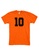 MRL Prints orange Number Shirt 10 T-Shirt Customized Jersey 13BECAAA709E5BGS_1