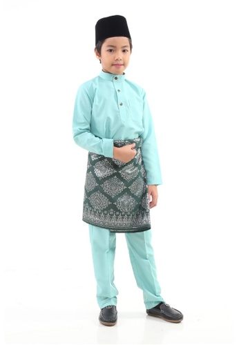 Buy Amar Amran Baju Melayu Moden Cekak Musang For Kids 2021 Online Zalora Singapore