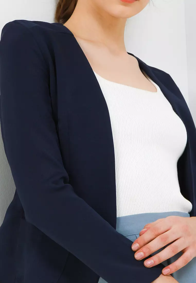 Signature Classic Blazer with Outer Pocket