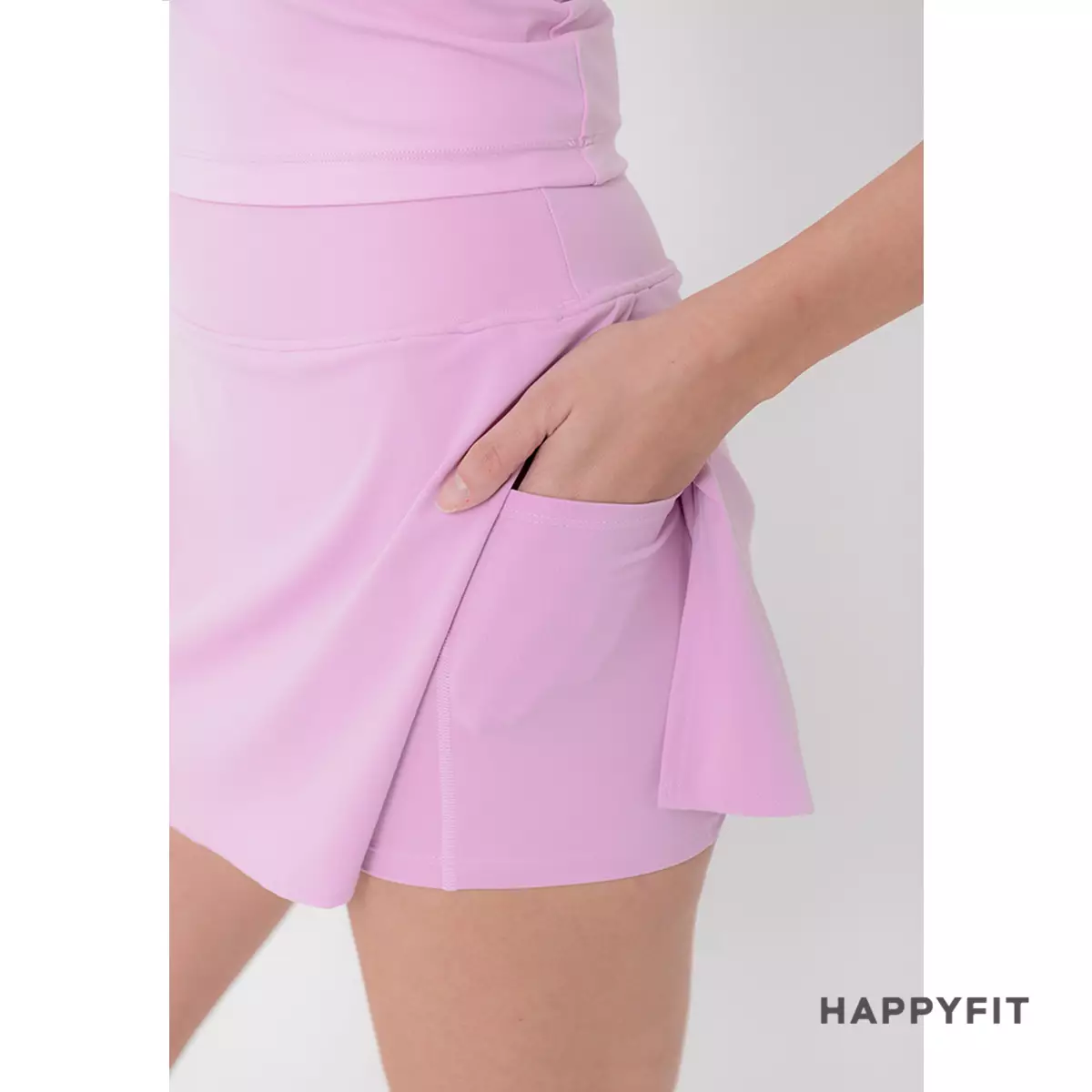 HAPPYFIT Swift Court Skirt Bubblegum
