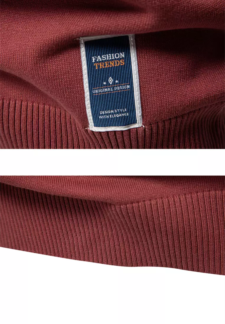 Casual V-neck Knit Sweater AX-VSW-02