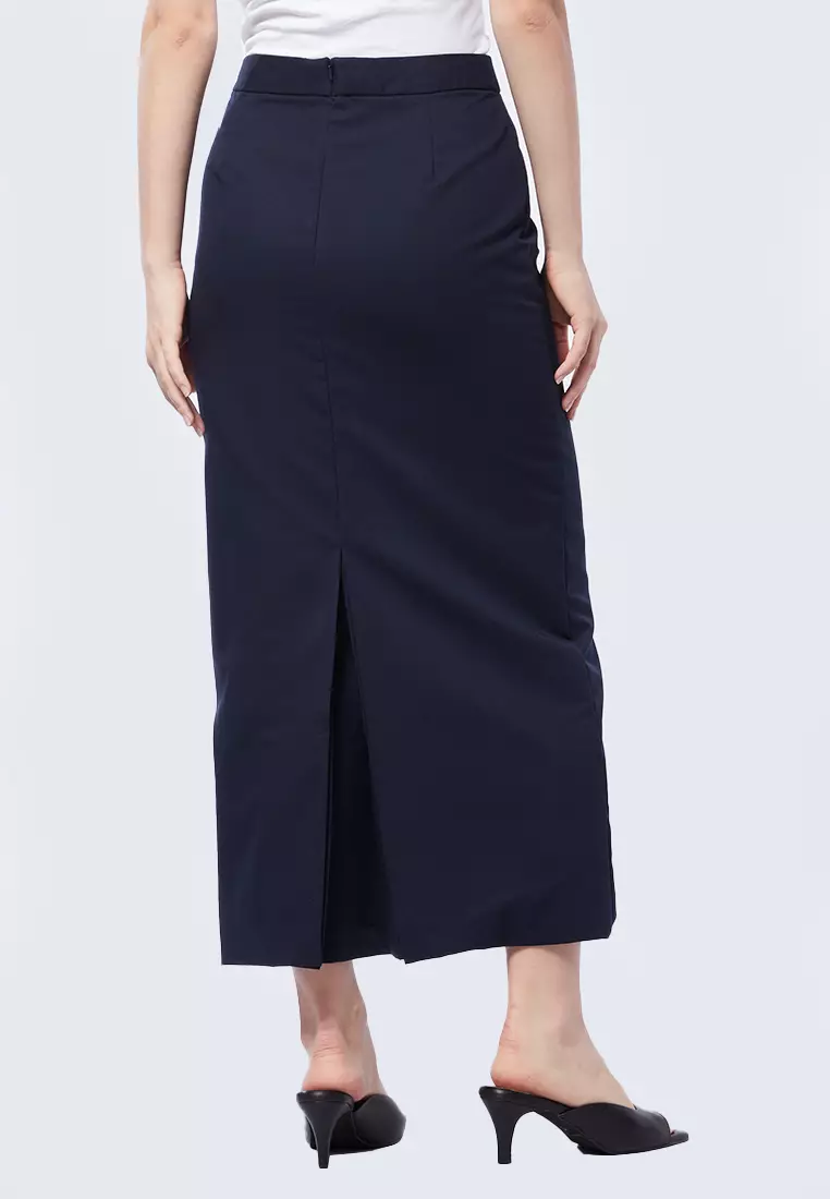 Basic Stretch Maxi Skirt