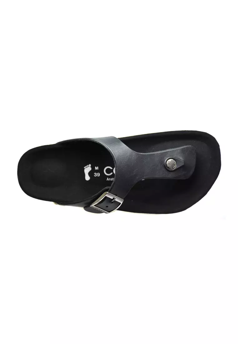 Carvil Sandal Pria Romeo-01 M Black/Black
