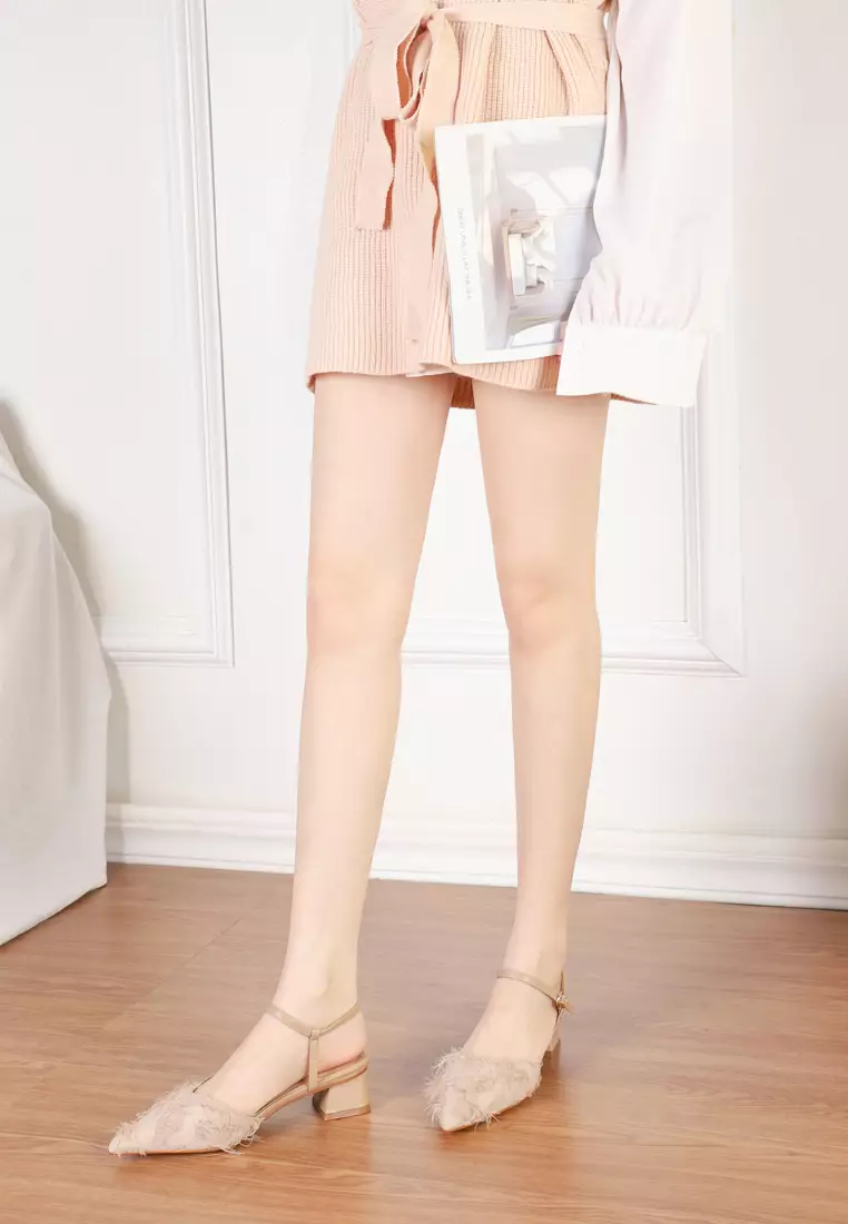 4.5CM Strap Mid Heel 995-2