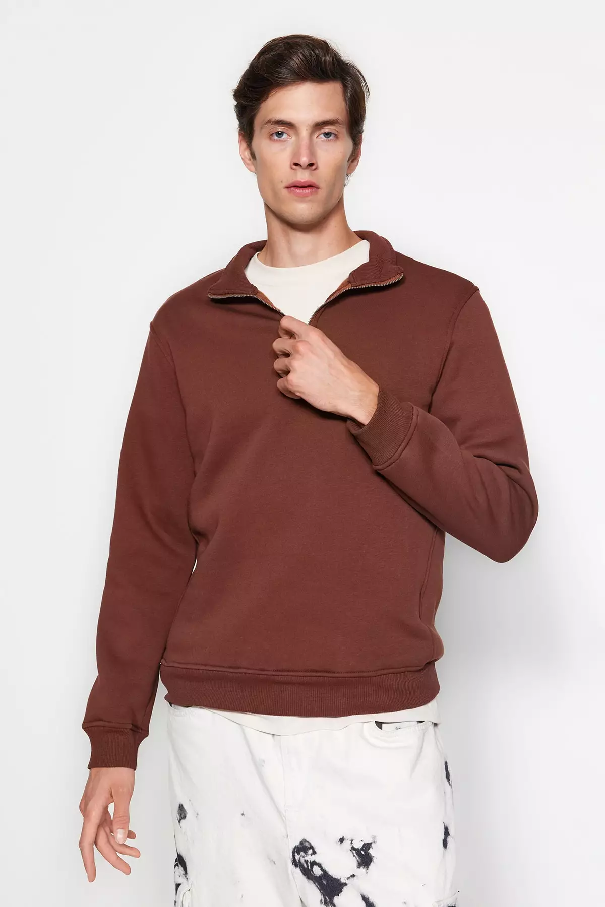 Half Zipper Sweatshirt
