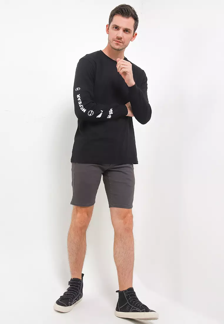 Outer Regular Fit Long Sleeves T-Shirt