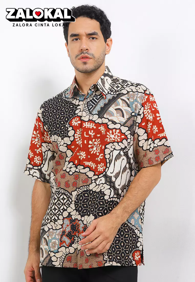 Kemeja Regular Fit Batik Watu Balpung